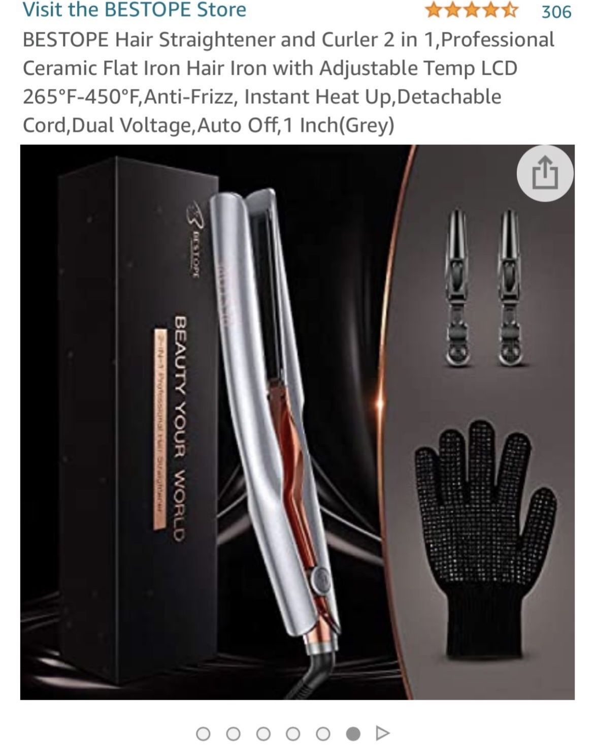 Bestope flat cheap iron