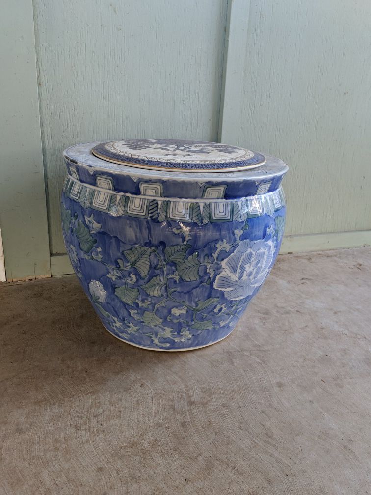 Ceramic Hand Painted Flower Pot