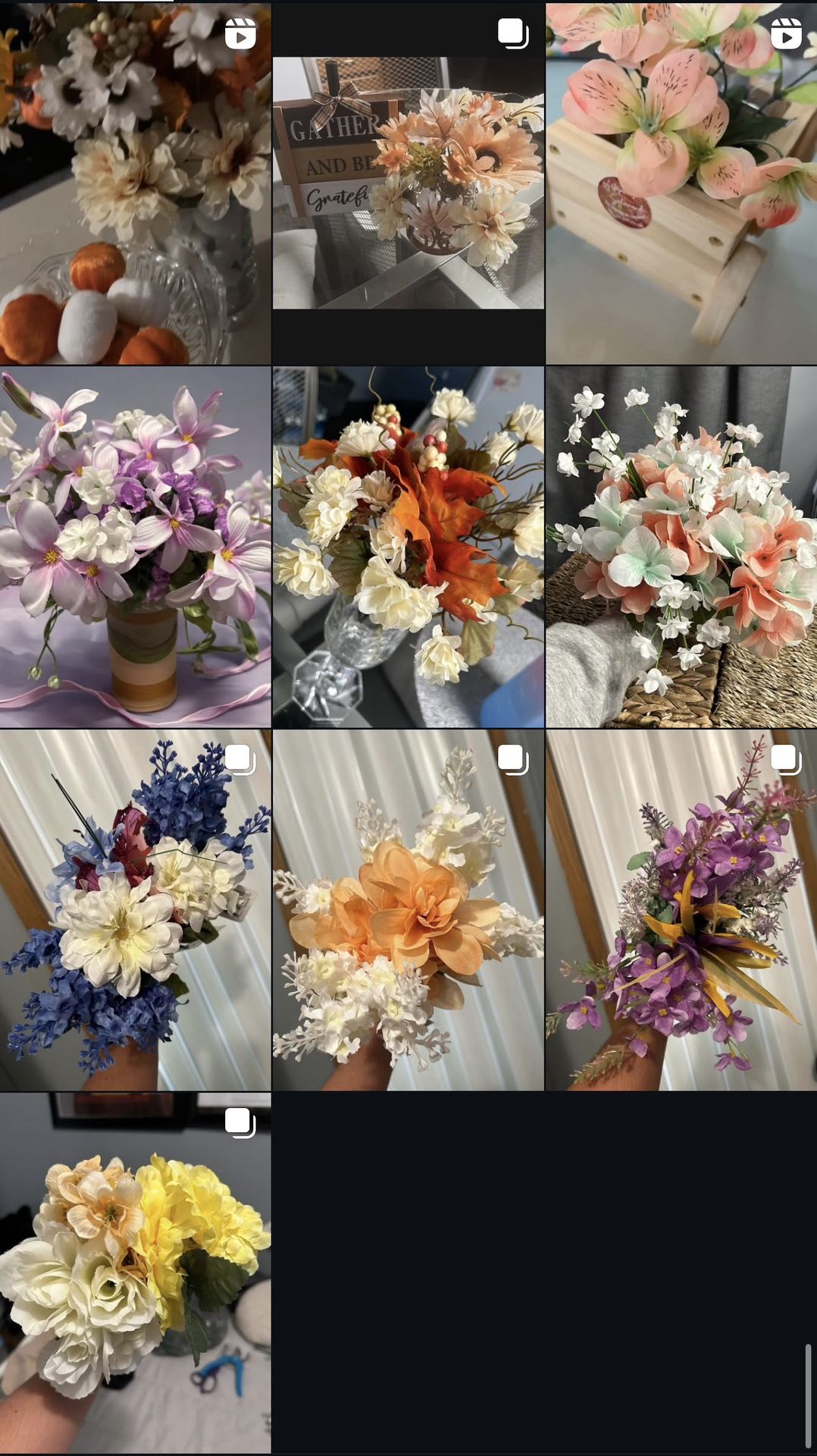 Artificial Floral Arrangements