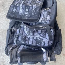 Boombah Baseball Rolling Bag 