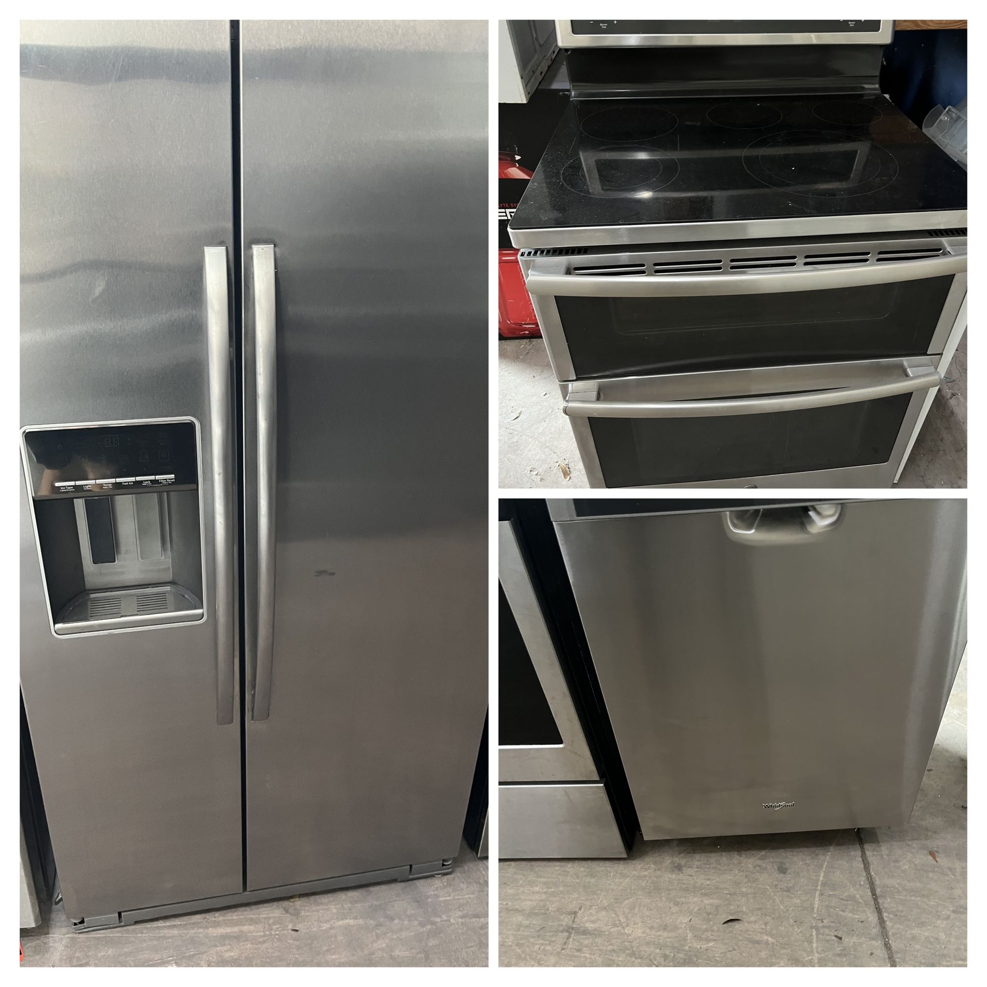 Stainless Kitchen Package With Double Oven