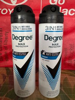Degree max protection dry spray antiperspirant deodorant