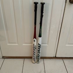 Easton Synergy & Stealth Composite Baseball Bats