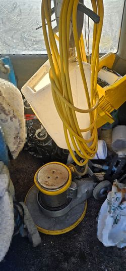 Commercial Floor Buffer, Carpet Extractor, and Industrial Fan Bundle everything for set price.