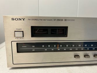 Vintage Sony ST-2950SD AM/FM Stereo Tuner - Parts/Repair Only