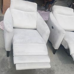 sillones electricos reclinables  2 por $190