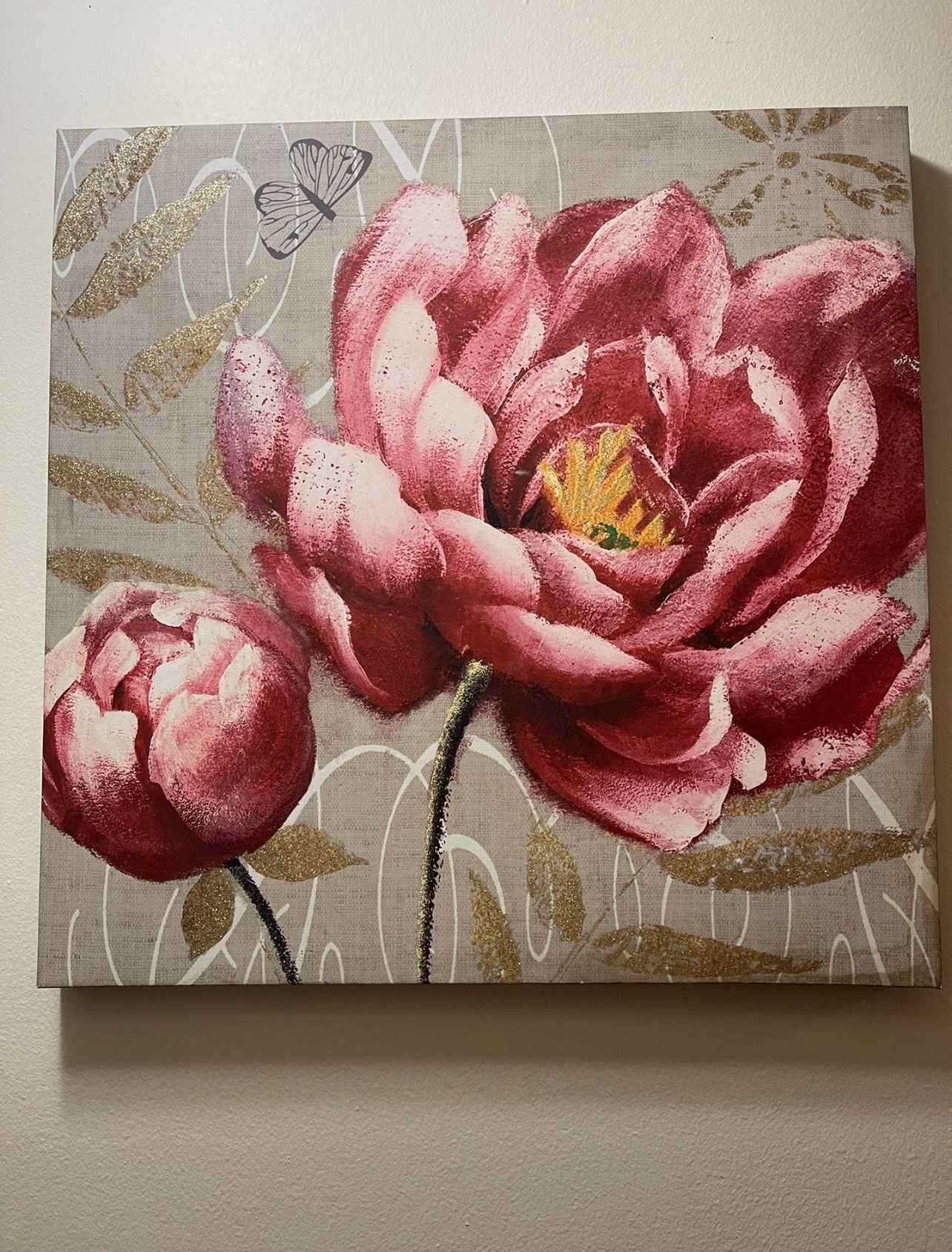 Canvas, Art, Roses Art Painting, Painting