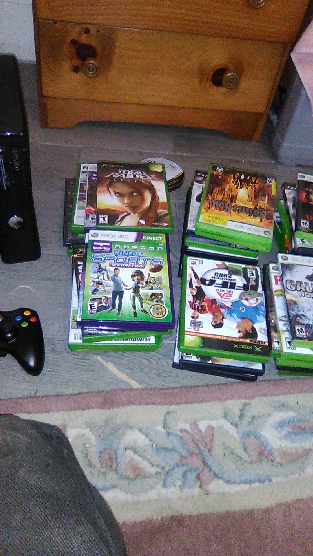 Xbox360 with 40 games