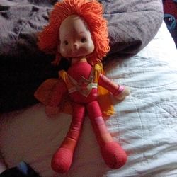 Vintage 1983 Red Butler Doll