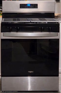 30” Gas Stove and 30” microwave vent hood