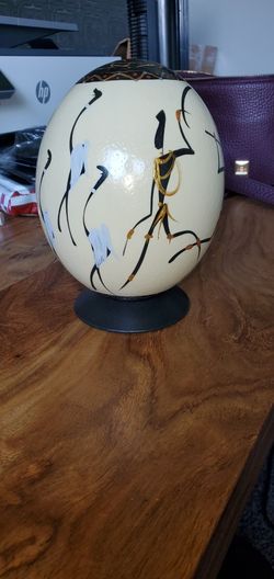 Ostrich Egg From Africa 