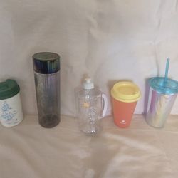 5 Cups 3 New 2 used All $3
