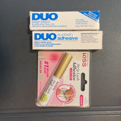 Kiss & Duo Eyelash Glue $6