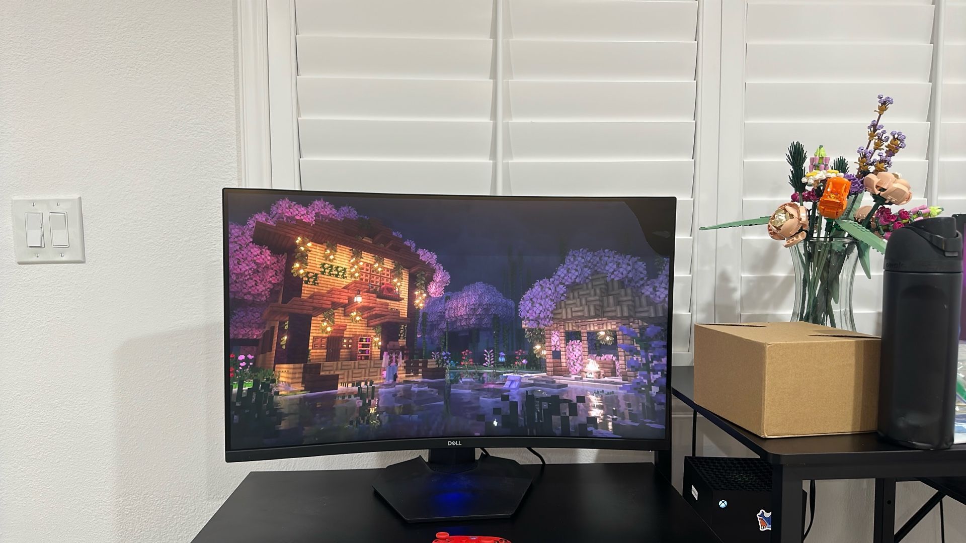 Dell S3222DGM – working electronics, panel damaged