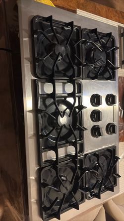 Stainless Steel 5-Burner Gas Cooktop