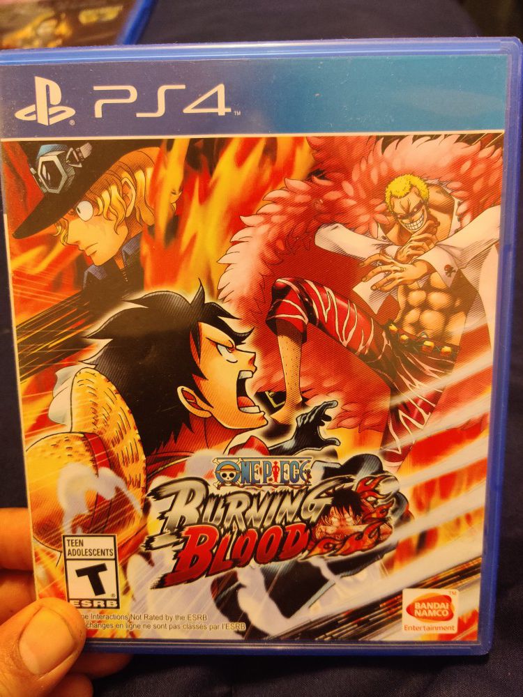 One piece burning blood PS4