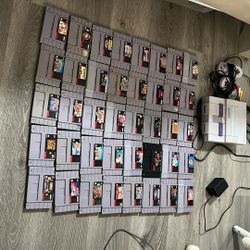 Super Nintendo With  40 Games 