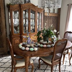 Table And Chain Cabinet 