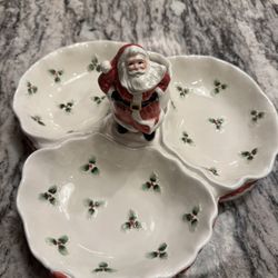 Fitz & Floyd Christmas Dish