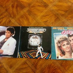 Records  Saturday Night Fever/Grease/Thriller