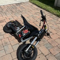 modified razor sx500 CASH OR TRADES 60MPH+ 72V 9kW price is negociable