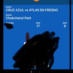 Cruz AZUL VS ATLAS