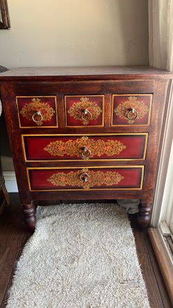 Cute small hand painted  dresser