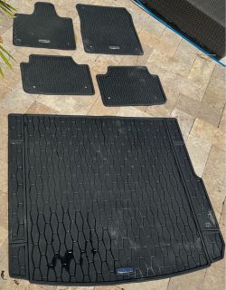 Jaguar IPace rubber floor mats