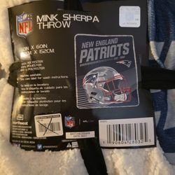 New England Patriots Blanket