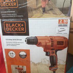 Black+Decker 5.5 Amp Corded Drill/Driver