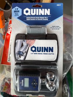 QUINN 1/2” Drive Digital Torque Adapter – 40-200 Nm / 29.5-147.6 ft-lbs