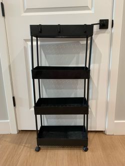 4 Tier Rolling Storage Cart