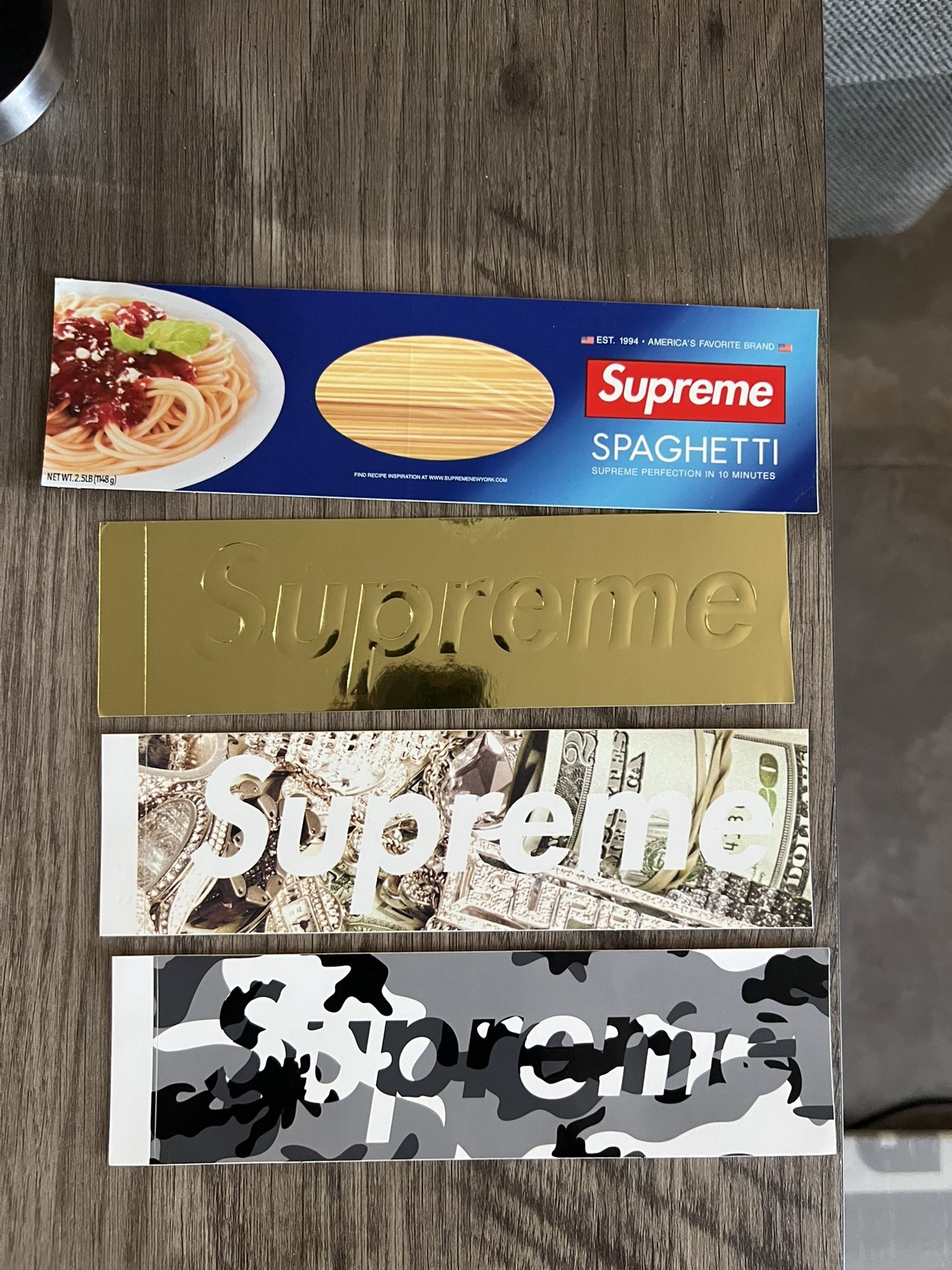 Supreme Box Logo Stickers 