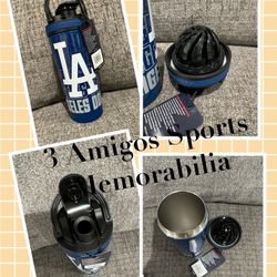 LOS ANGELES DODGERS 26oz 4D ICE SHAKER BOTTLE