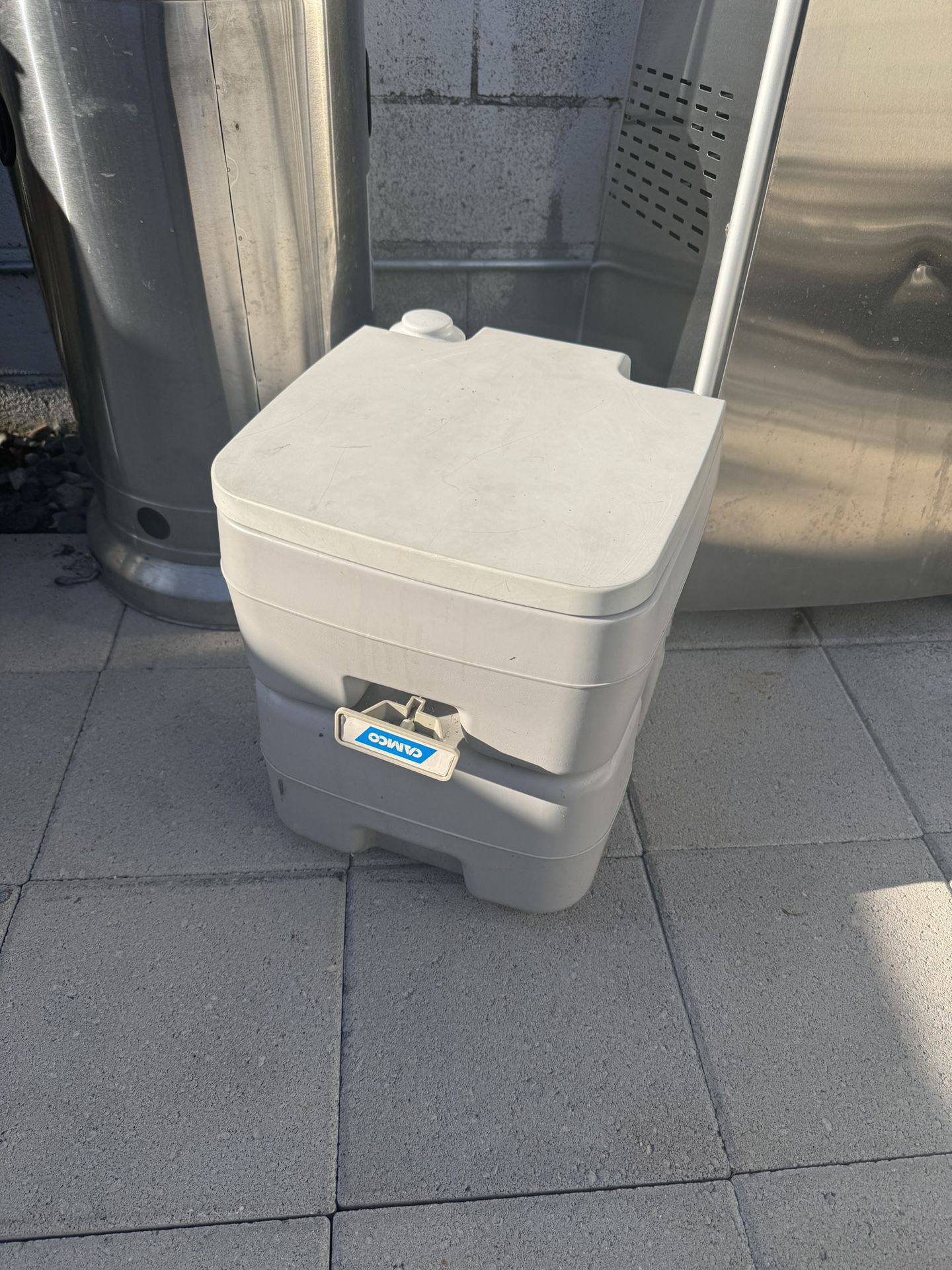 Portable Toilet and tent 