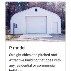 36x30 Steel Garage New On Pallet Never Erect