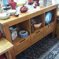 Side Table With Drawers- Located In Shelton 