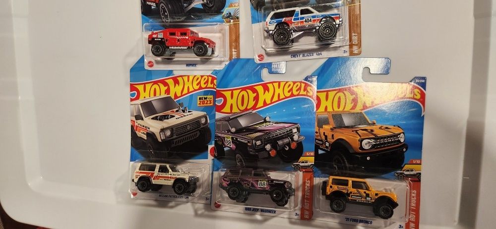 Hotwheels OFF ROAD Trucks