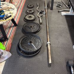 Olympic Weights And Bars 