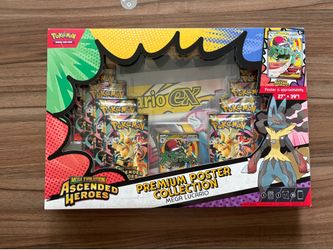 Ascended Heroes Premium Poster Collection: Mega Lucario