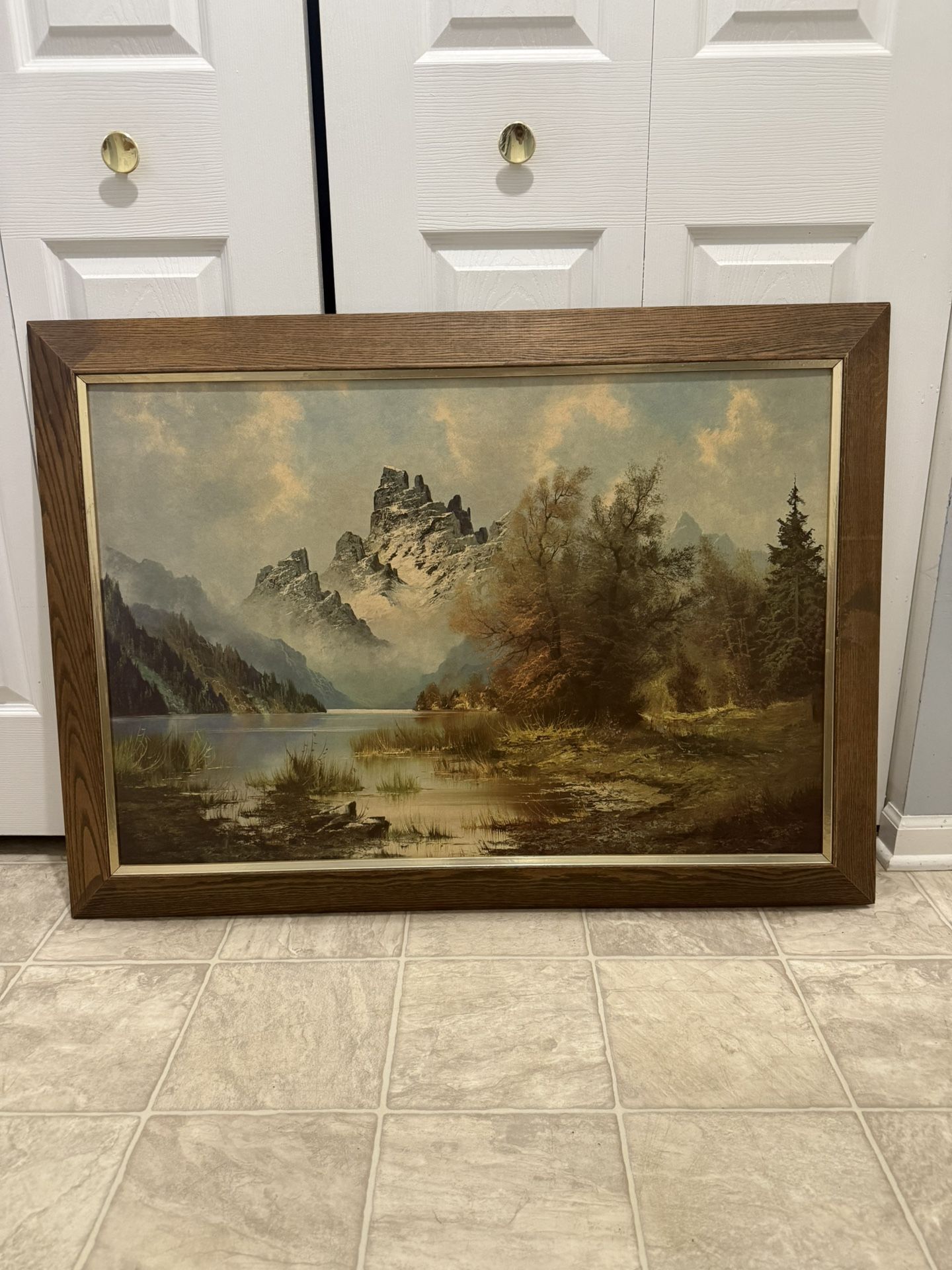 Beautiful 41 By 30 Inch Wall Art. (MUST SELL TODAY)