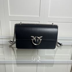 Furla Leather Handbag Crossbody Bag White 