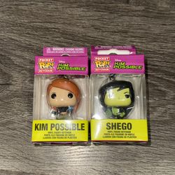 Kim Possible Funko Pop Keychain Bundle