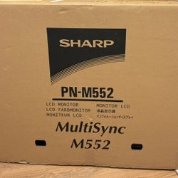Sharp PN-M552 55" UHD 4K Commercial Monitor