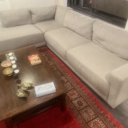 Sectional And Coffee Table
