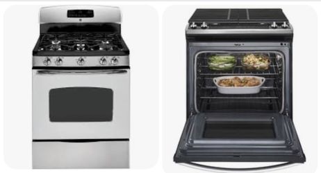 GE 30” Stainless Steel Gas Range – Model JGB400SEP3SS – Excellent Condition