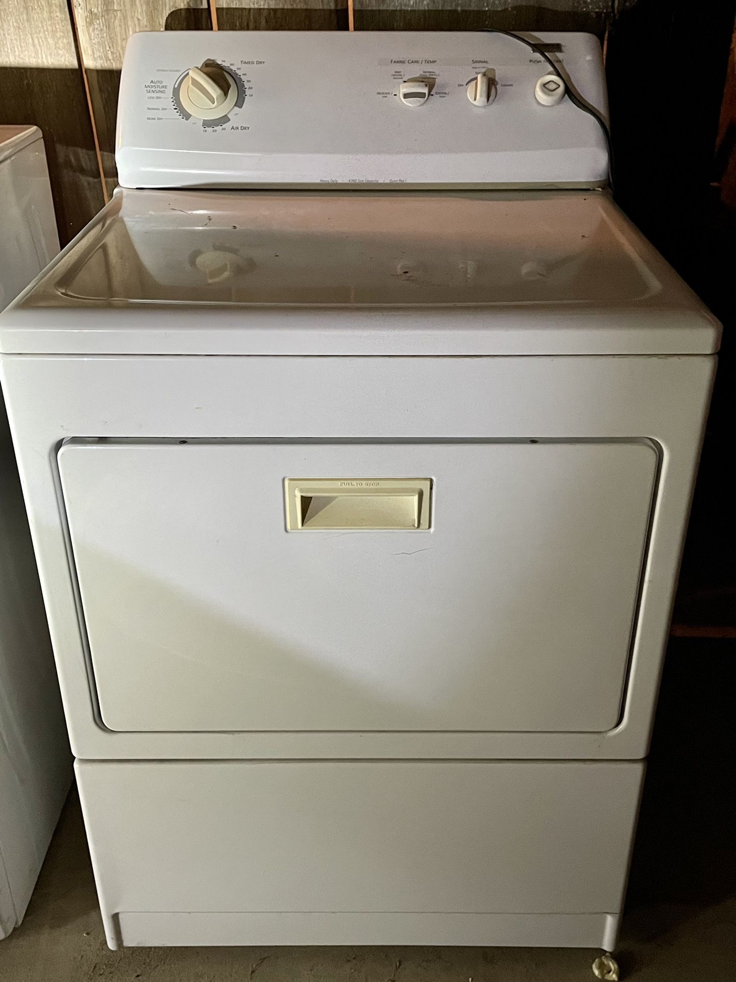 Kenmore Elite Gas Dryer FOR PARTS ONLY