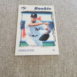 1996 Score #240 Derek Jeter New York Yankees Rookie Baseball Card