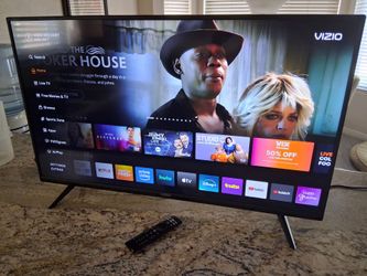 Smart 24-in TV just like new with remote and cables $59 firm