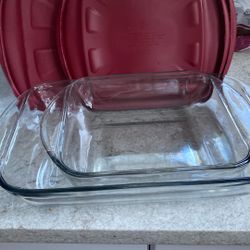 2 Glass Baking Set 